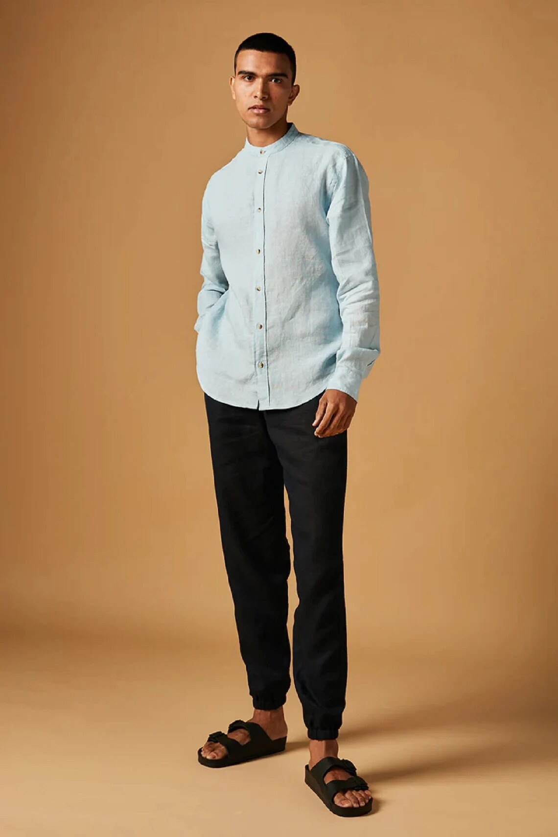 New Linen Jogger Pants Linen Pants for Men Men's Trousers Etsy