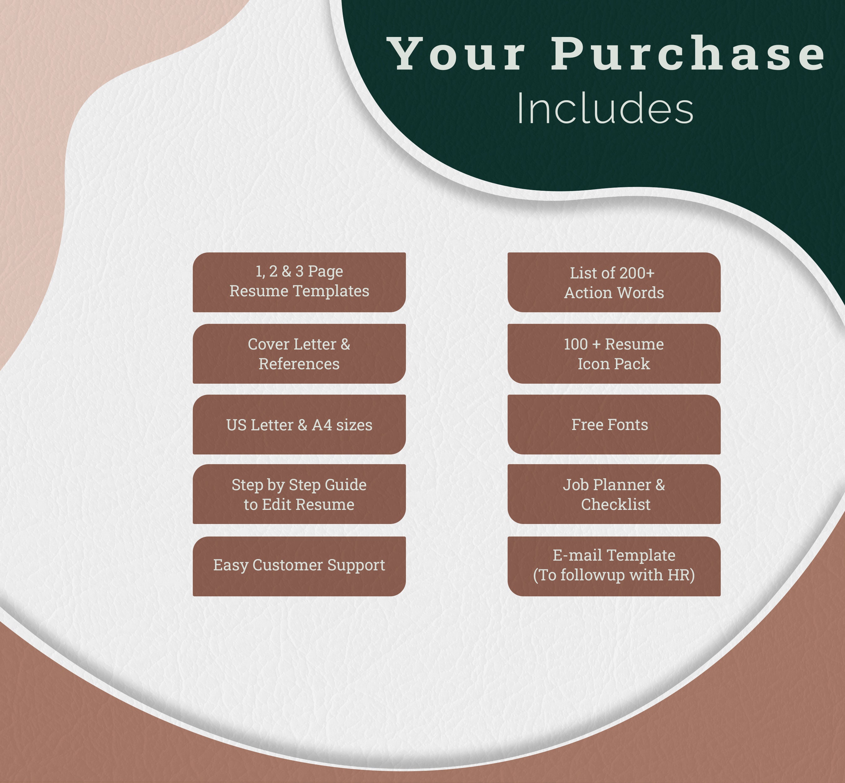 Google Docs Resume, Word Templates, Resume With Photo, Modern