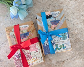 Surprise Book Bundle For Her, Blind Date With A Book Box With Self Care Items Gift Basket