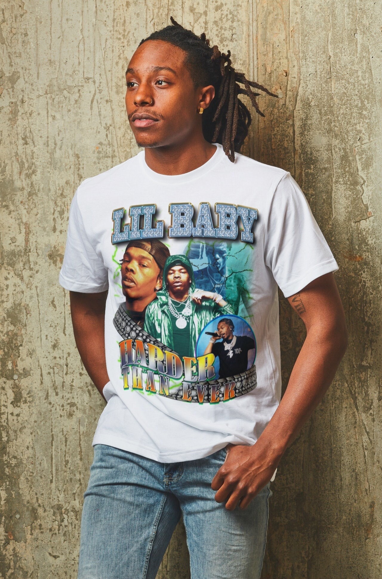 Lil Baby Vintage Shirt Lil Baby 4pf Shirt 4pf Shirt Lil Etsy Hong Kong