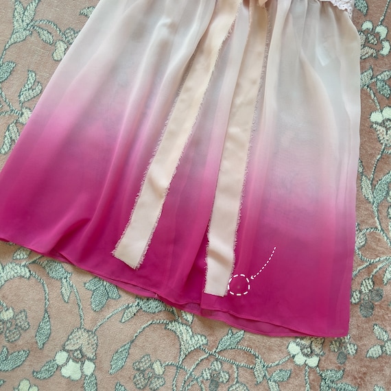 Sheer Chiffon Mini Dress main image 1