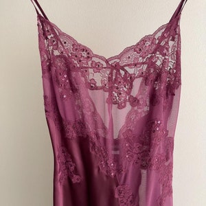 Mulberry Luxe Satin Gown full Sleeves