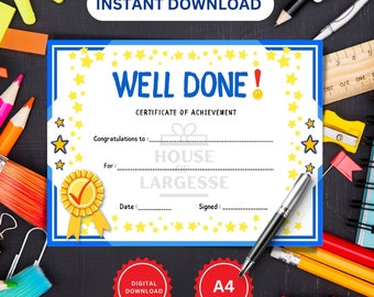 Certificate kids