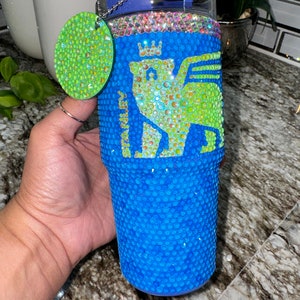 Bling Stanley Quencher-14oz Stanley Tumbler-Rhinestone Tumbler-Gifts For Her-Insulated Tumbler-Kids Bling Stanley-Luxury Drinkware