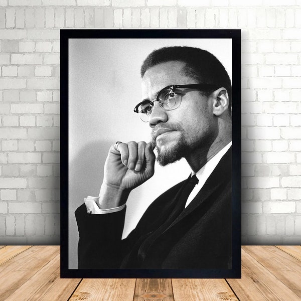 Malcolm X Etsy
