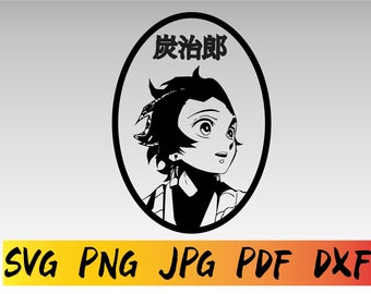 Tanjiro SVG, Anime SVG, Demon Slayer SVG - SVGbees