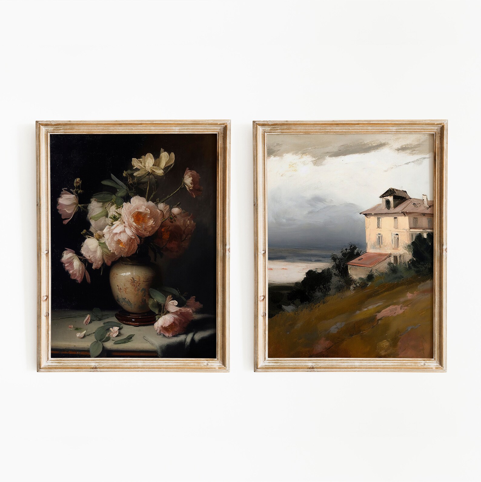 Vintage European Art - Printable Gallery Set of 10 - French Country ...