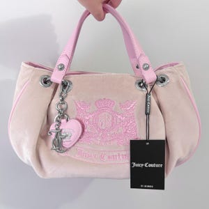 新品未使用Juicy Couture 紺色スエード バッグ Juicy Couture Shoulder Bag Blue Bags & Handbags for Women