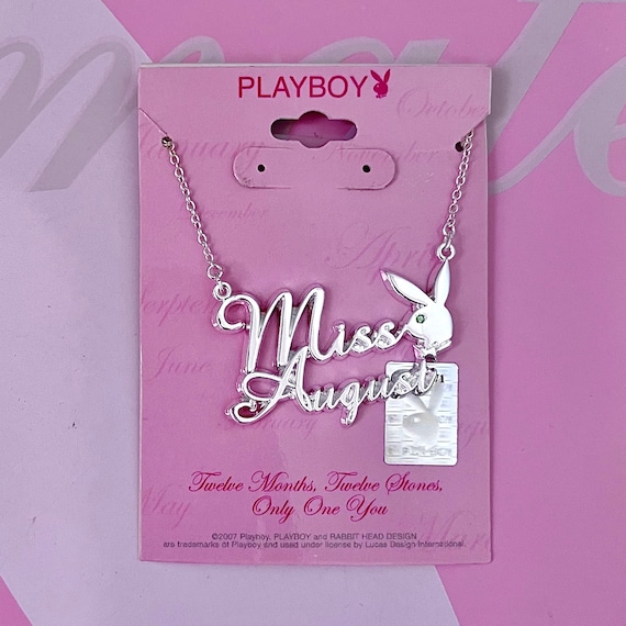 Playboy Miss August Necklace