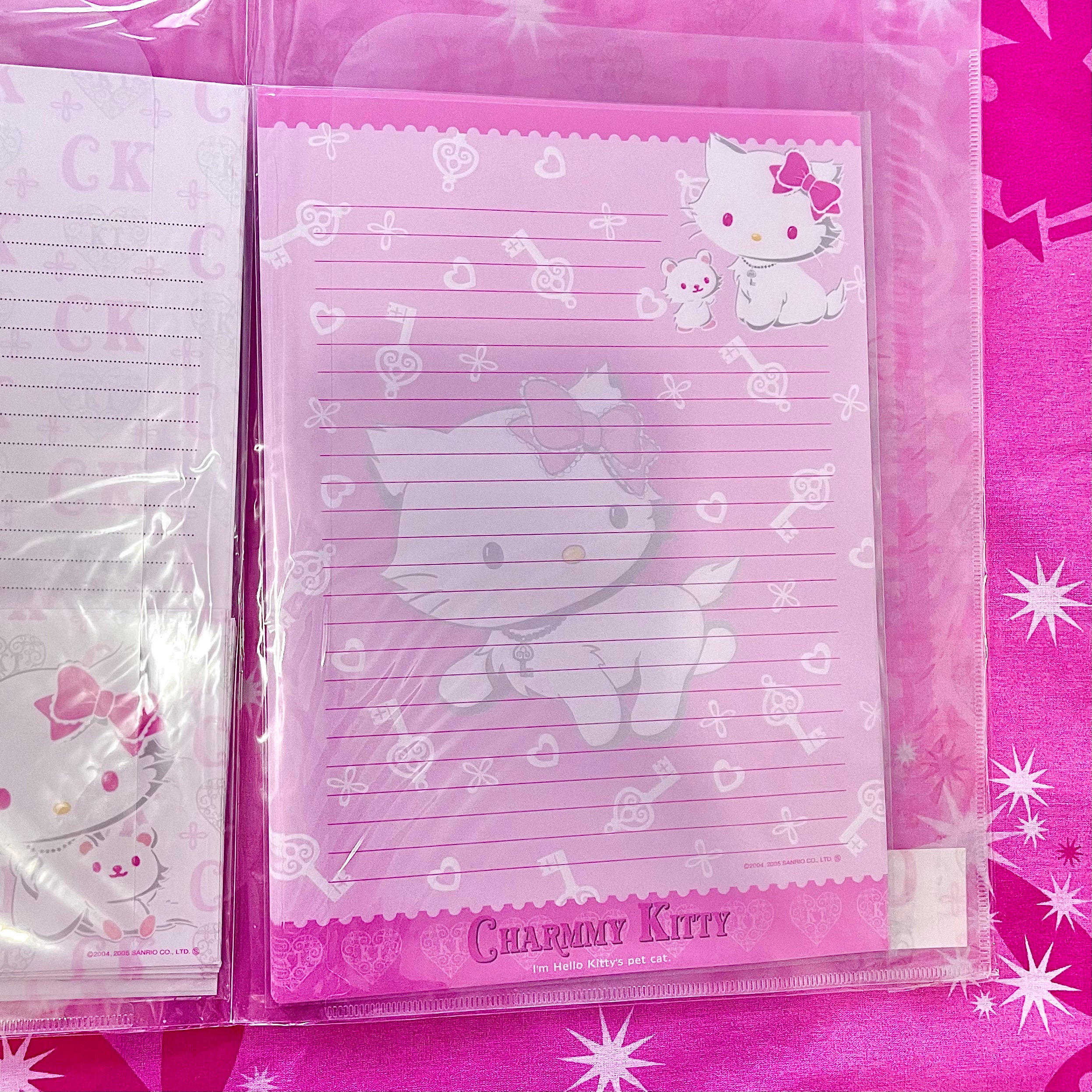 ★サンリオ チャーミーキティ レターセット 希少レア チャーミーキティ レターセット ペン まとめ売り 平成