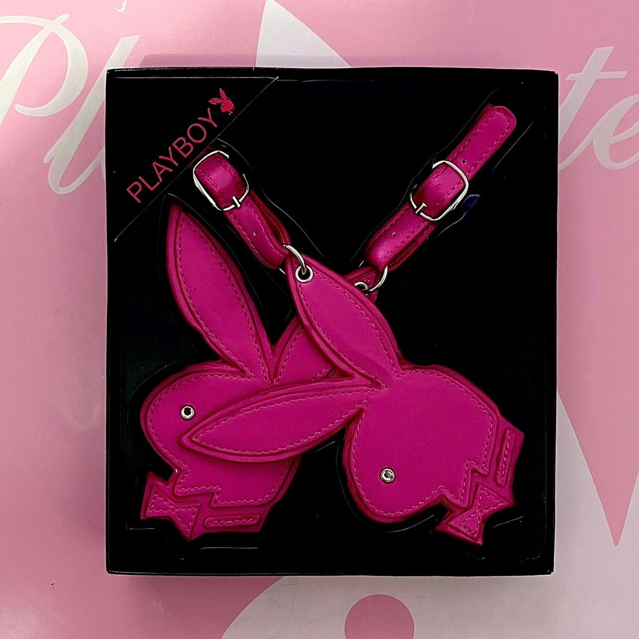 Playboy Bunny Vintage Bifold Wallet Y2K 90s Pink Black White Pin Up