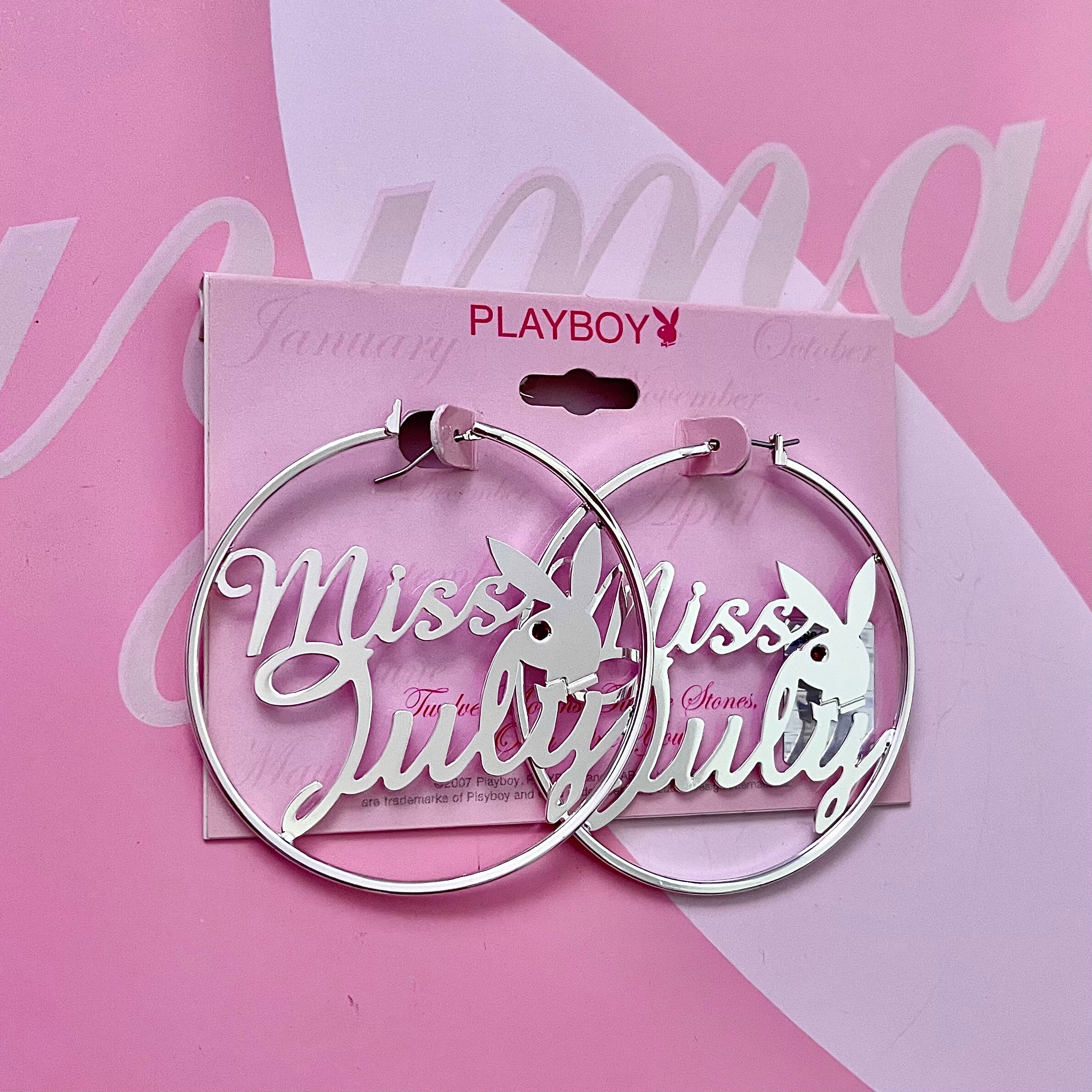Playboy earrings hoops deals