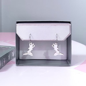 Playboy Bunny Girl Earrings