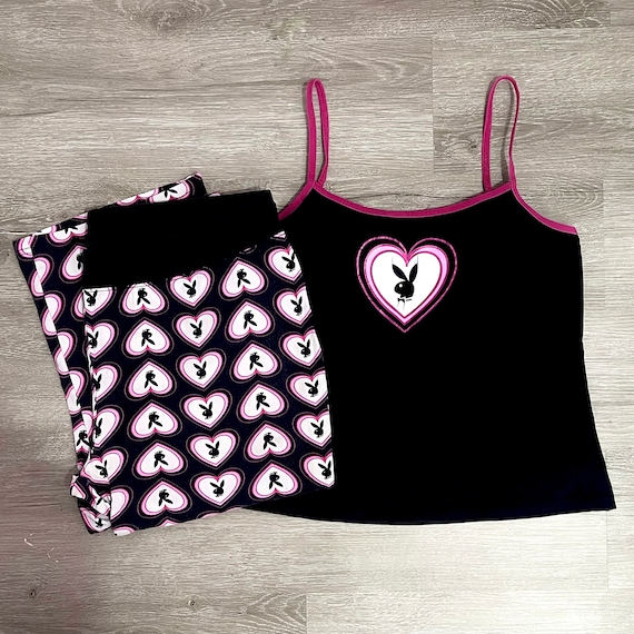 Playboy Intimates Pajama Set Etsy UK