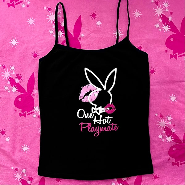 Playboy Bunny Tank Tops Etsy