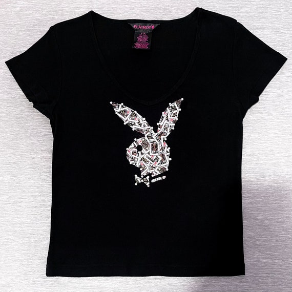 Playboy rhinestone best sale shirt
