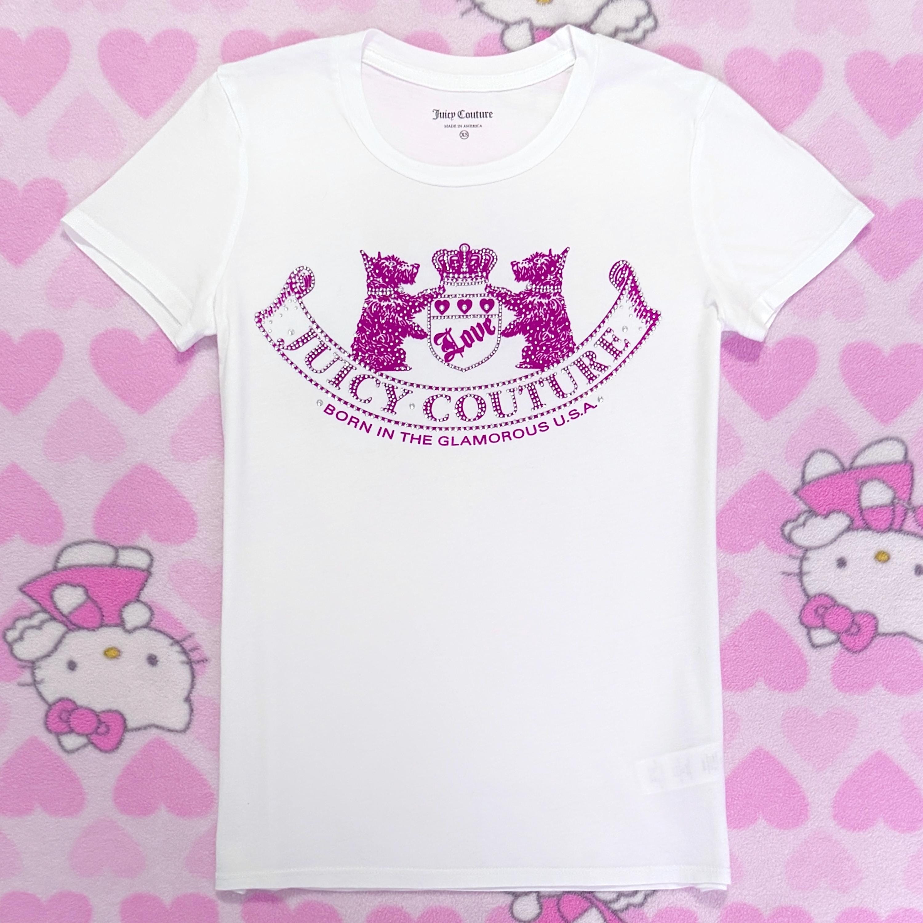 JUICY COUTURE ピンク 長袖Tシャツ 新品タグ付き Vintage juicy couture t shirt - Etsy 日本