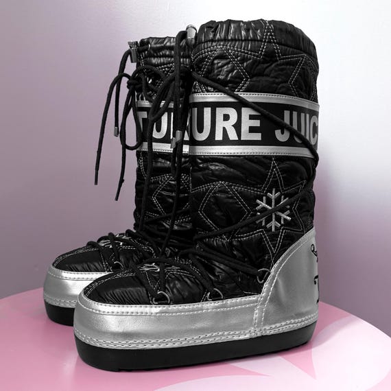 Juicy Couture Moon Boots - Etsy