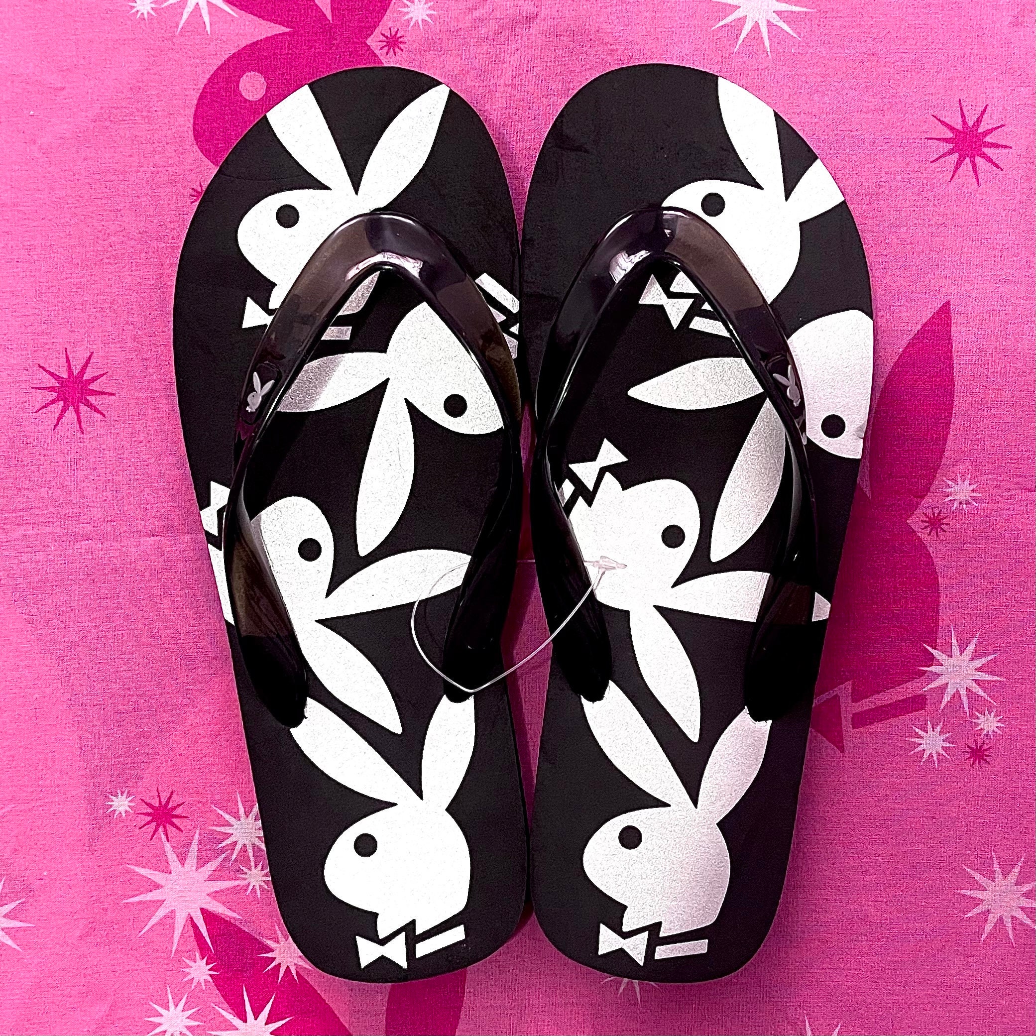 Playboy flip flops clearance