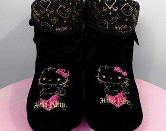 Hello Kitty Devil Slippers