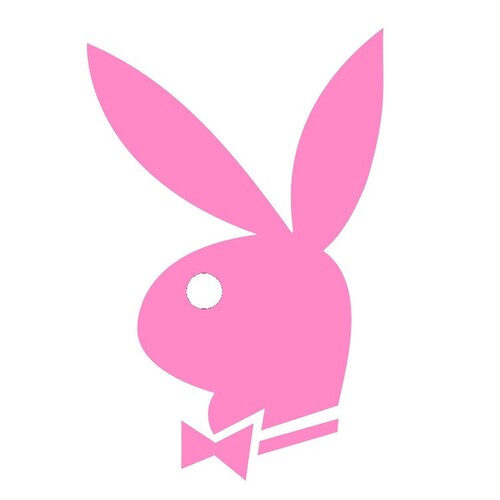 Orecchini Coniglietto Playboy In Argento 925 Placcato Oro - DTPsilver