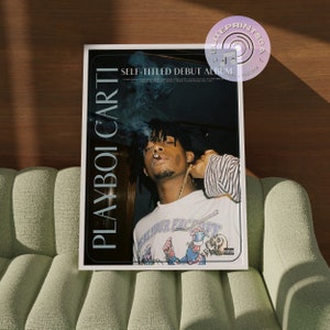 Playboi Carti Selbstbetiteltes Album Poster, SOFORTIGER DOWNLOAD
