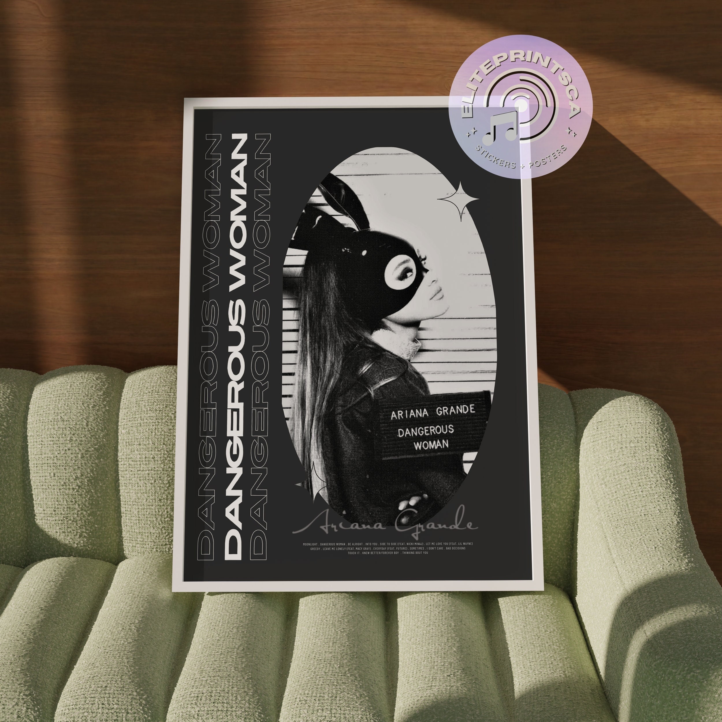 Ariana Grande Dangerous Woman Poster - Etsy
