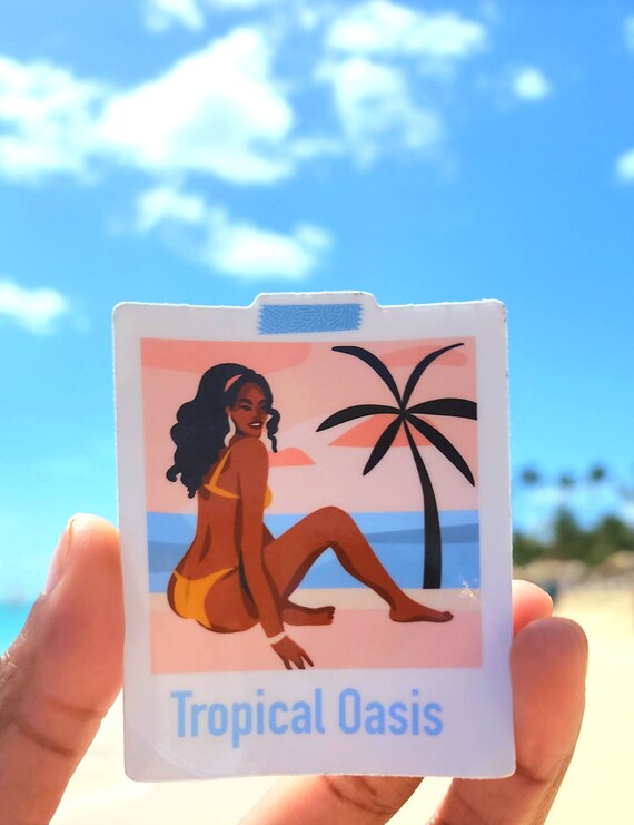 Polaroid Camera Sticker – Beach Bum Travel Club