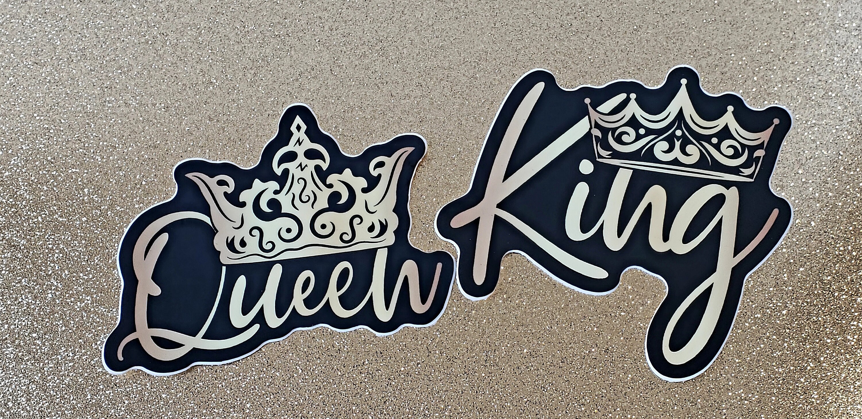 King Sticker, Crown. Royal Die-cut Sticker - Etsy