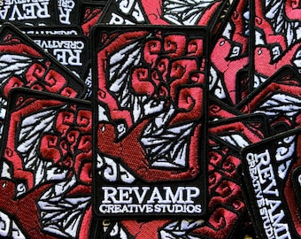 Iron-on Patch - RVMPCS brand logo