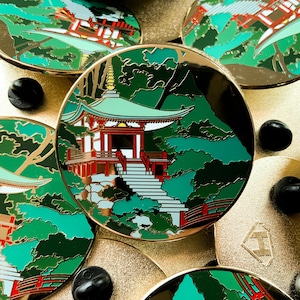 Enamel pin - Kyoto Daigoji