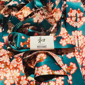 Lanyard - Green/White Sakura