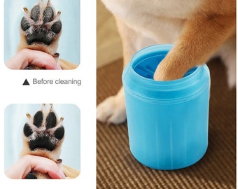 Dog and Cat Paw Cleaner, Mud Cleaner, Portable Soft Brush, New, Clean Dog Paws