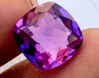 6 Ct AAA + Natürliche Tansanit Kissenform Lila Tansanit Zertifiziertes Loses Edelstein personalisiertes Geschenk, loser Tansanit von hoher Qualität