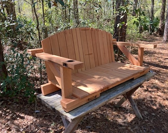 Reclaimed Fir Porch Swing