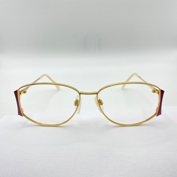 Menrad Rare Vintage Eyeglasses Vintage Gold Color… - image 2