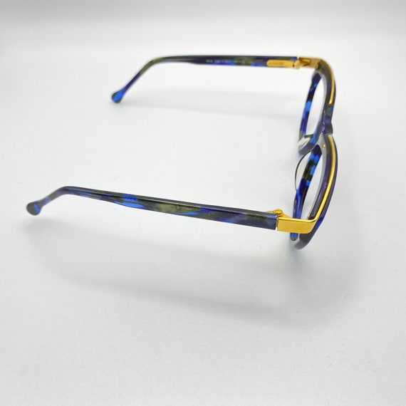 Jil Sander Rare Eyeglasses Vintage Gold Detailed … - image 5