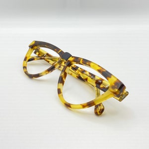 Robert Rudger Rare Eyeglasses Vintage Leopard Eyeglasses Colorful Patterned Glasses