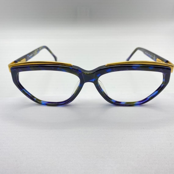 Jil Sander Rare Eyeglasses Vintage Gold Detailed … - image 4