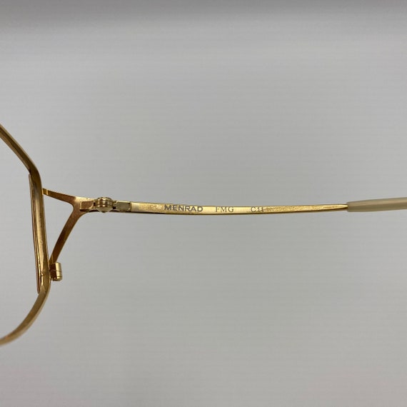 Menrad Rare Vintage Eyeglasses Vintage Gold Color… - image 8