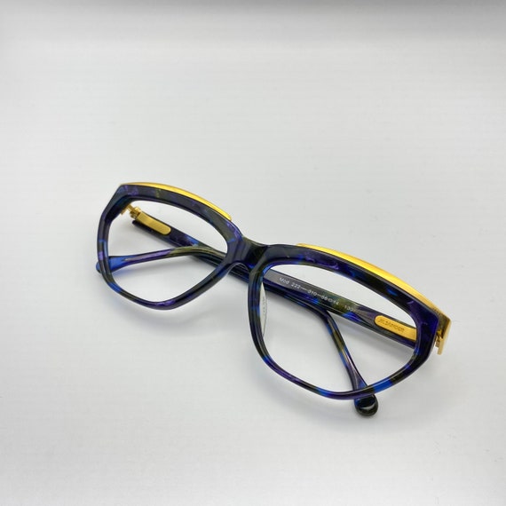 Jil Sander Rare Eyeglasses Vintage Gold Detailed … - image 9