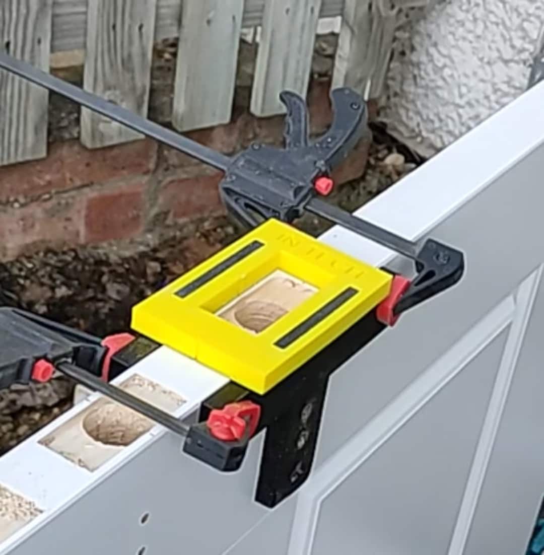 Jig for the Door Lock,router Templatesee Video , How to Usedoors 35mm