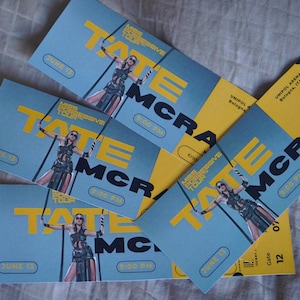 Personalisierte TATE MCRAE Miss Possessive Konzert World Tour bearbeitbares Ticket Geschenk druckbare DIGITAL Download Souvenir Sammlerkarte