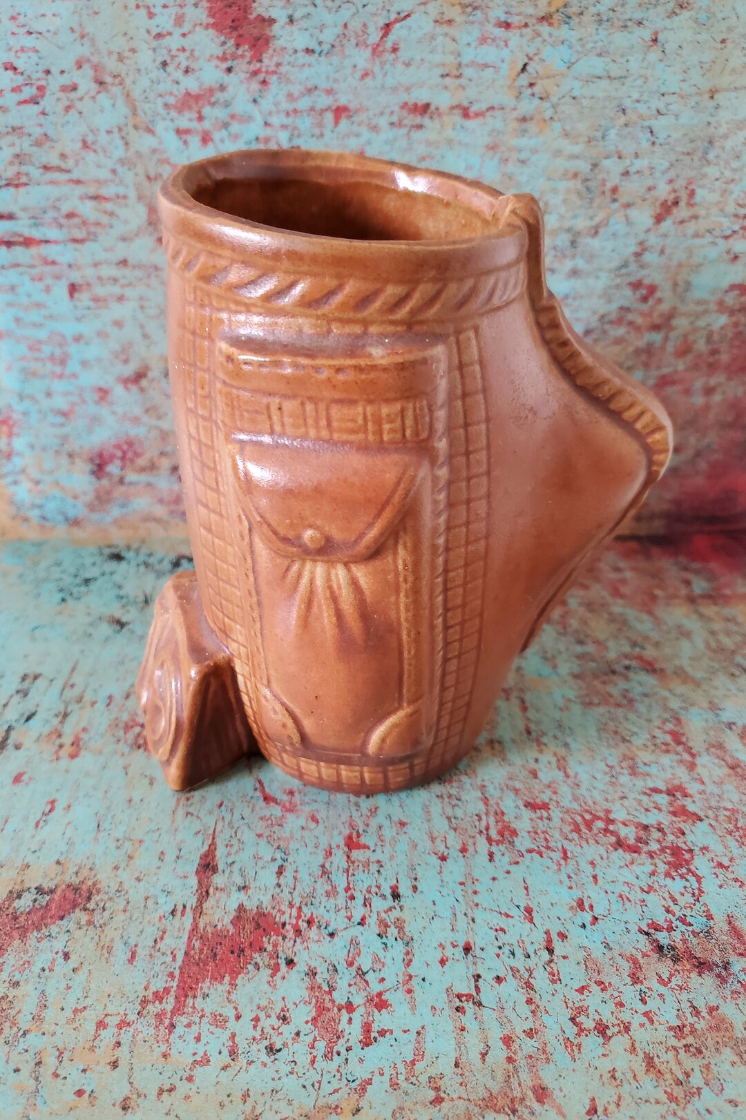 Golfer Studio Art POTTERY Golf Bag Golf Bag Pottery Vase Etsy