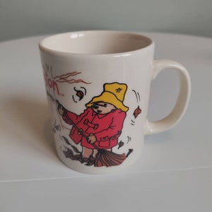Vintage Paddington Bear Mug.  Kilncraft Staffordshire, Douwe Egberts. Coffee Mug
