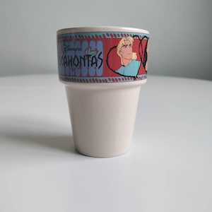 Vintage Pocahontas Coffee Mug. Walt Disney