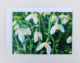 Galanthus elwesii es una especie de planta herbácea perenne perteneciente a la familia de las galanthus.