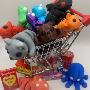 Articulated Toys, Flexible Fidget Toy, Sensory Pet, Cute 3D Printed Baby Animals, Mini Animals