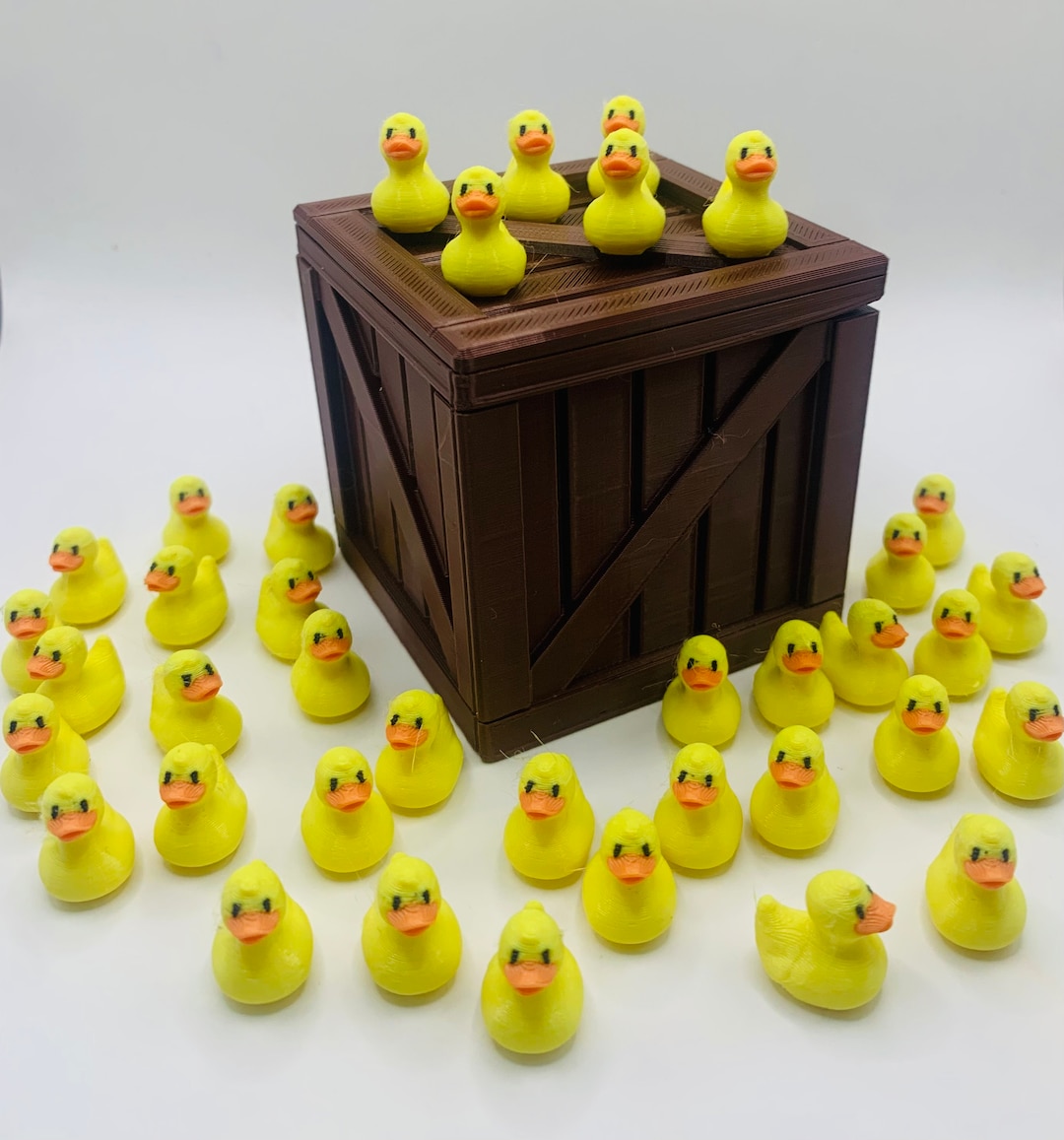 Mini Ducks I Tiny Ducks I 3D Printed I Party Favors I Miniature I ...