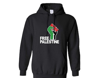 Free Palestine Support Hoodie Unisex clothing